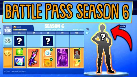 Fortnite Season 6 Battle Pass Update Erwartungen Youtube