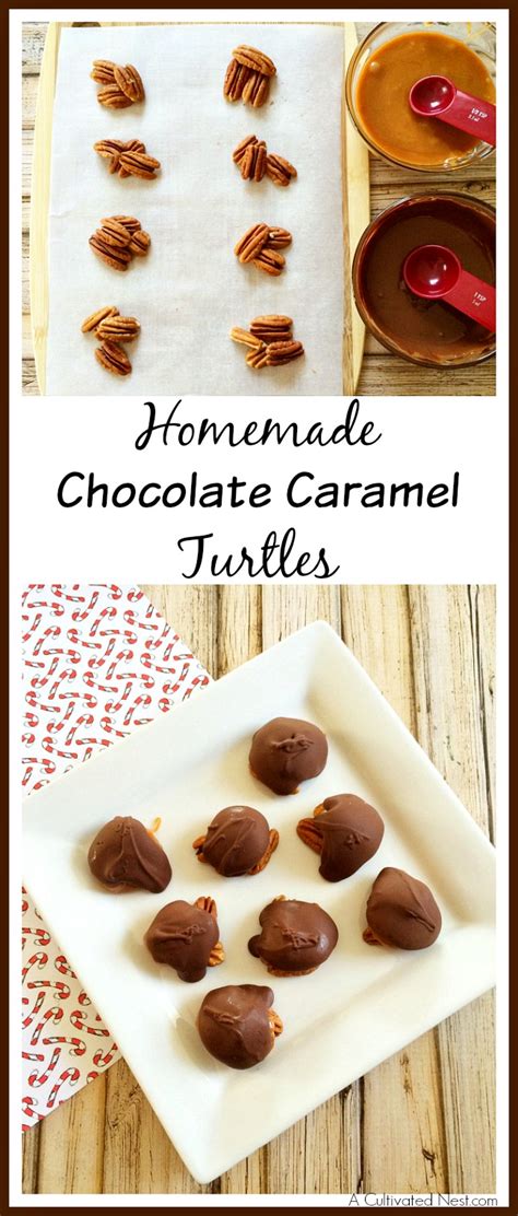 Kraft america's classic chewy caramels squares candy, vanilla pudding flavor, individually wrapped, 2 pounds bag. Homemade Chocolate Caramel Turtles