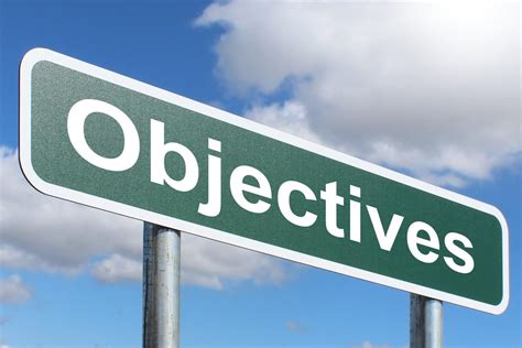 Objectives Free Of Charge Creative Commons Green Highway Sign Image