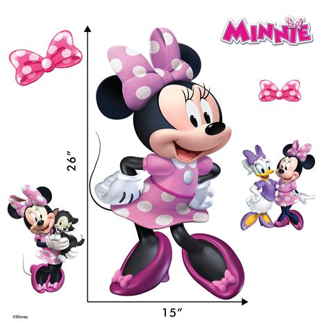 Buy Wall Palz Disney Minnie Mouse Wall Decal Disney Minnie Mouse