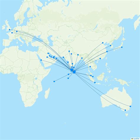 Srilankan Airlines Routes Ul 2024 Map Flight Routes