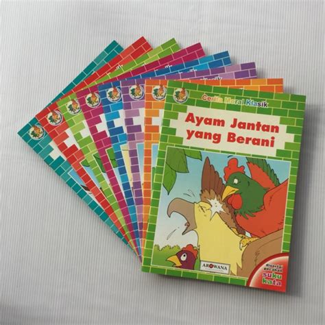 Hikayat sang kancil dan monyet. Siri Ayam Jantan Bahasa Children Story Book/ Buku Cerita ...