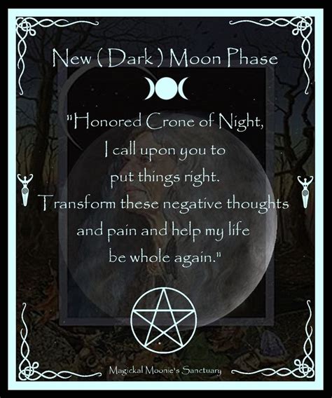 Moon Spells Book Of Shadows New Moon Rituals