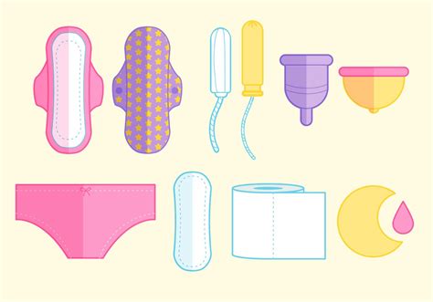 Feminine Hygiene Icon Set Vector Choose From Thousands Of Free Vectors