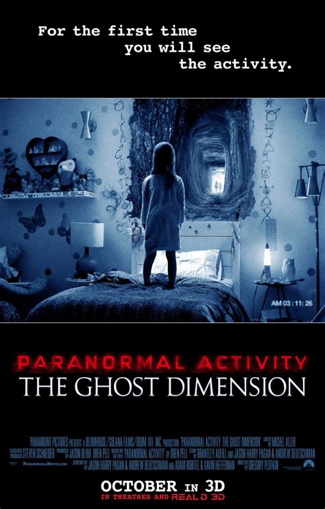 Atividade Paranormal Dimensão Fantasma Cena Inédita Comercial E Infográfico Da Franquia