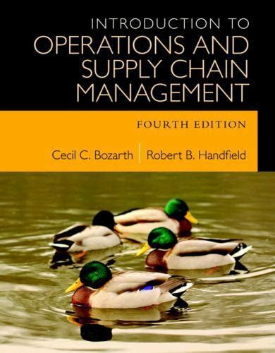 Introduction To Operations And Supply Chain Management By Robert B
