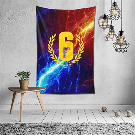 Amy Fisherddd Rainbow Six Siege Tapestry Upholstered