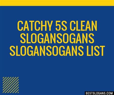 100 Catchy 5s Clean Ogans Ogans Slogans 2023 Generator Phrases