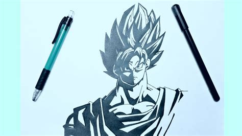 Tattoo culture aficionados are appreciating the ink work for its thick outline and. GOKU TATTOO | DRAGON BALL Z TATTOO | HOW TO DRAW GOKU ...