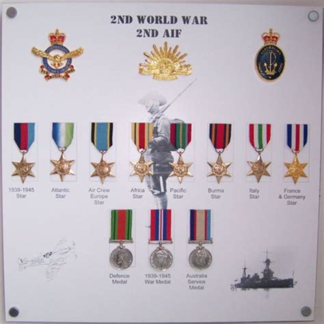 Replica Military Medals And Mounting Architype