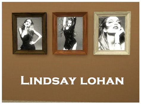 A Set Of Retextured Photographs For Fans Of Lindsay Lohan Found In Tsr