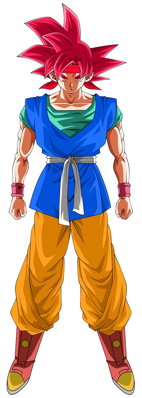 Super Saiyan God Goku Jr Alt1 By Obsolete00 On Deviantart Dragon Ball Z