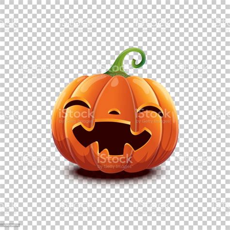 Joyeux Halloween Vecteur De Citrouille Dhalloween En Style Cartoon Le