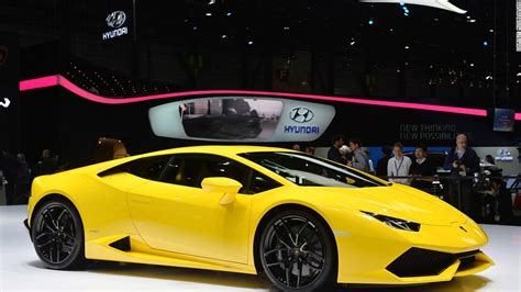 Lamborghini Huracán Hot Cars From The Geneva Motor Show Cnnmoney
