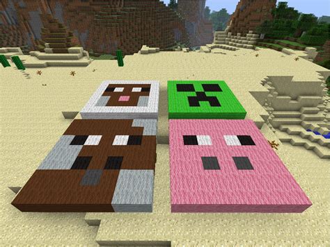 Mob Faces Minecraft Project