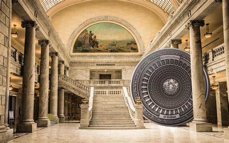 Washington and jefferson's it is 100 feet long and lined with 28 marble corinthian columns that echo the columns on the building's exterior. Third four-layer concave silver coin debuts the impressive ...
