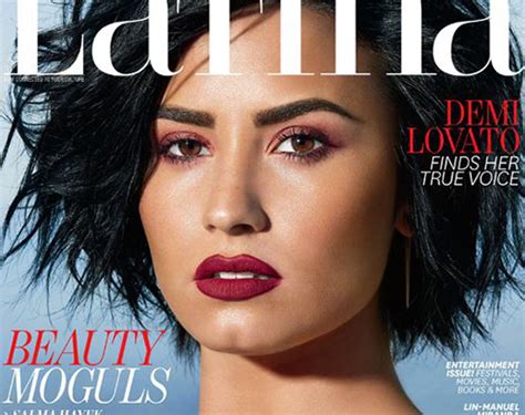 Demi Lovato Sulla Cover Di Latina Magazine Gossip