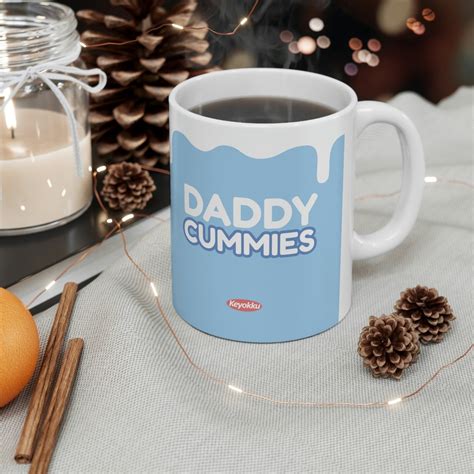 daddy cummies mug meme gag t twitch vtuber gamer streamers fans etsy