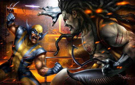 Lobo Vs Wolverine By Aioras On Deviantart