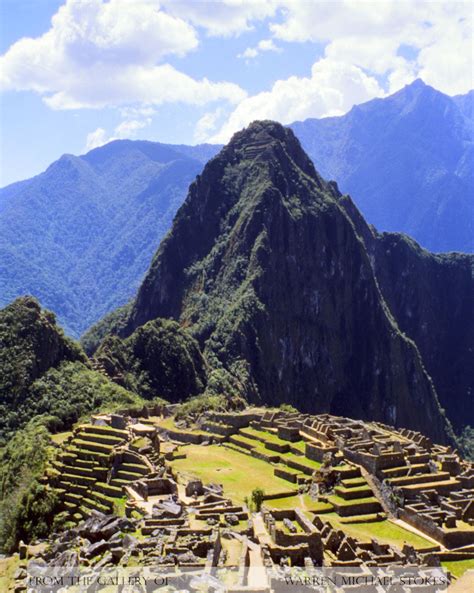 Machu picchu is the site of an ancient inca city, high in the andes of peru. Machu Picchu, Peru