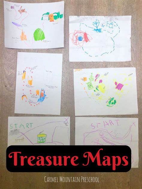 Treasure Maps Pinterest Activity Carmel Mountain Preschool