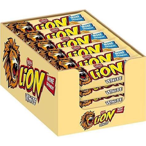 Nestlé Lion White Blanc Chocolat Barres 24 X 42g Cdiscount Au Quotidien