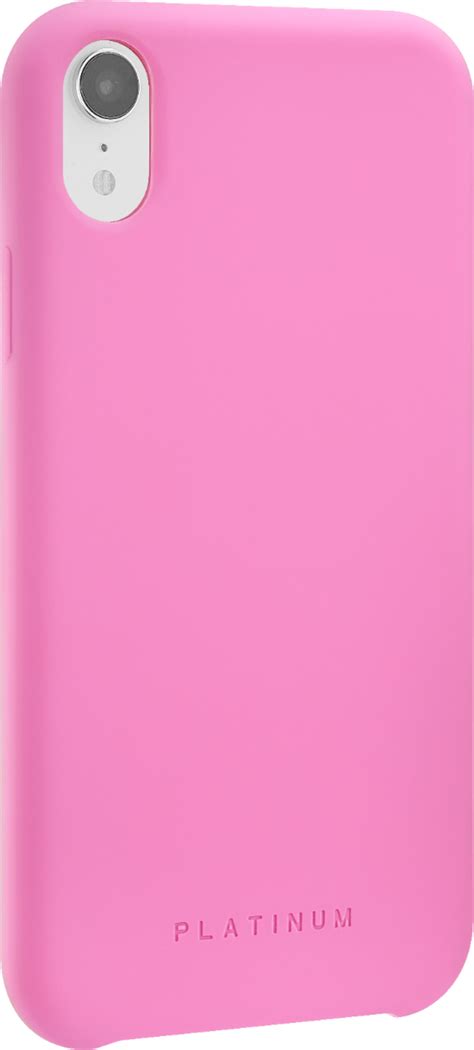 Best Buy Platinum Silicone Case For Apple Iphone Xr Hot Pink Pt Maxclsp
