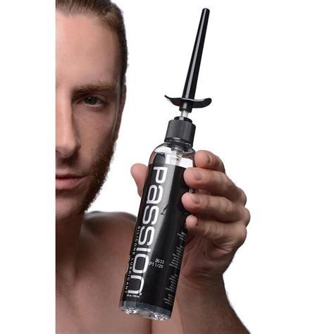 4oz Passion Premium Silicone Lubricant With Injector Kit Fistfy