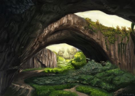 Forest Caves By Shevans On Deviantart