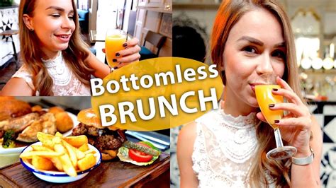 The Best Bottomless Brunch In London Vlog YouTube