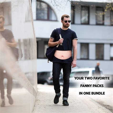 Fanny Pack 3d Beer Belly Muscle Fake Ass Beer Belly Waist Etsy
