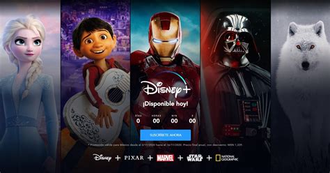 Catálogo Disney Plus Películas Y Series De Pixar Marvel Y Star Wars