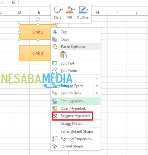Cara Membuat Hyperlink Di Microsoft Excel Lengkapgambar