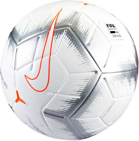 Nike Merlin Qs Match Ball White And Chrome Soccer Master