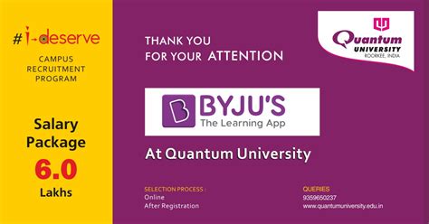 Placement Drive Of Byjus Think And Learn Pvt Ltd For Mba Hr 2021