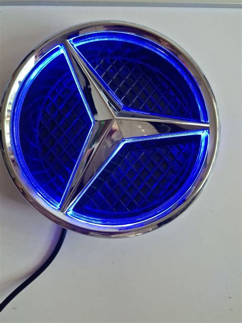 Mercedes Benz Illuminated Star Grille Logo Badge Emblem Cla Gla Ml