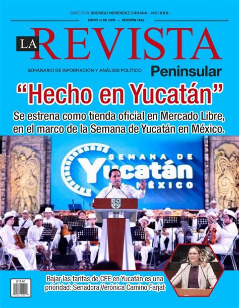 La Revista Noticia La Revista Peninsular Mérida Yucatán