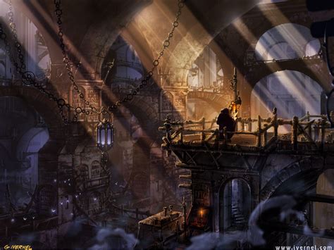 Libraries And Reading Wallpapers Beautiful Fantasy Library Art