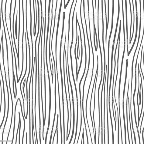 Seamless Wooden Pattern Wood Grain Texture Abstract Background Vector Illustration Stock