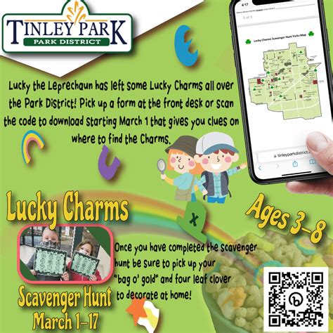 St Patricks Day Scavenger Hunt In Tinley Park Park District — Tinley