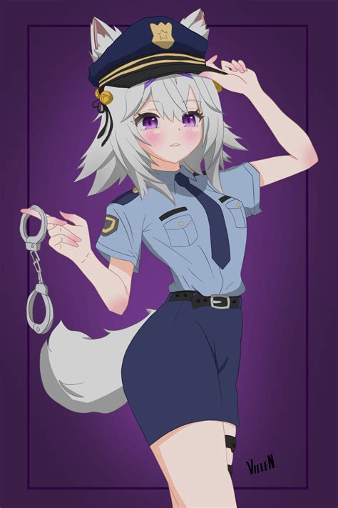 My Cop Filian Art That I Submitted For The Art Competition Last Night