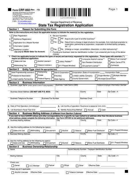 Georgia State Tax Form Fill Out And Sign Online Dochub