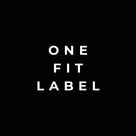 One Fit Label Home