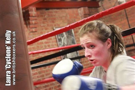 Laura ‘cyclone Kelly British Female Boxing Sensation British