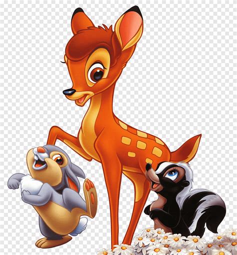 Disney Bambi Thumper Bambi S M Faline Çizim Diğerleri çeşitli