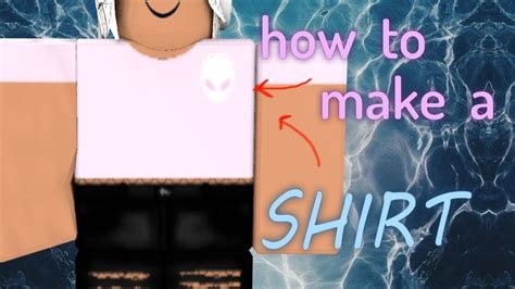 How To Make A Simple Shirt On Roblox Easy Youtube