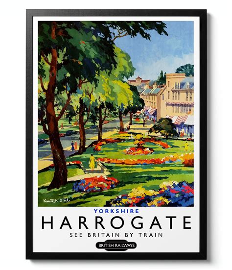 Harrogate British Railways Uk Travel Framed Prints And Posters