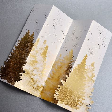 Christmas Printed And Laser Cut Greeting Cards