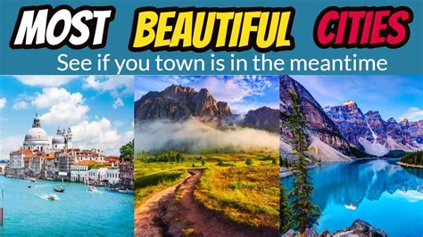 Top 10 Most Beautiful Cities In The World Youtube