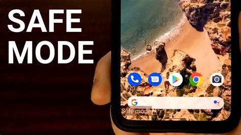 Safe mode removes some home screen widgets. How to Boot the Google Pixel 4a into Safe Mode & How to Exit it - YouTube